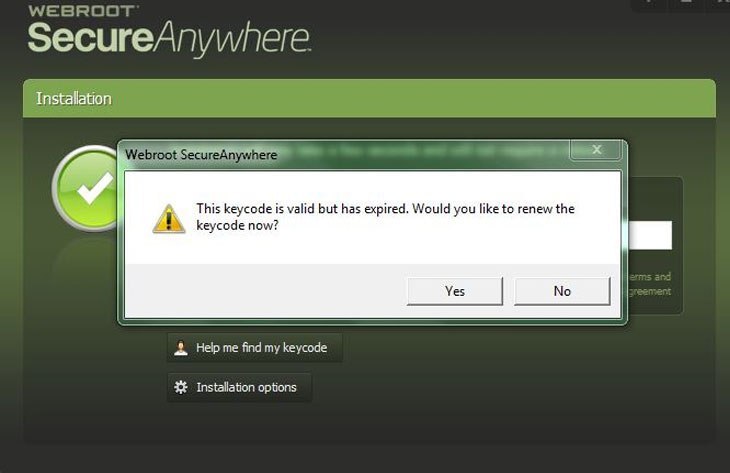 webroot secureanywhere keycode sample